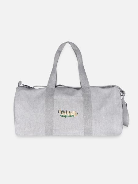 Alhambra - Sac de sport en toile recyclée Stanley/Stella - gris chiné