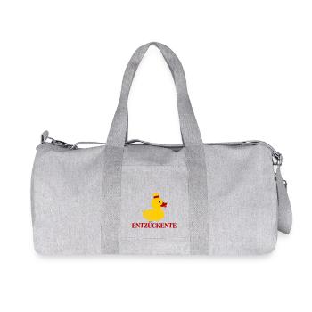 Entzückente 2 - Recycelte Canvas-Sporttasche von Stanley/Stella - Grau meliert - Vorne
