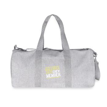 Mallorca 2025 Crew - Recycelte Canvas-Sporttasche von Stanley/Stella - Grau meliert - Vorne
