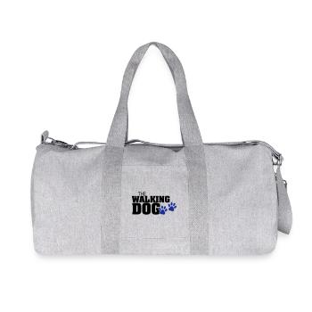 The Walking Dog empreinte de patte - Sac de sport en toile recyclée Stanley/Stella - gris chiné - Devant