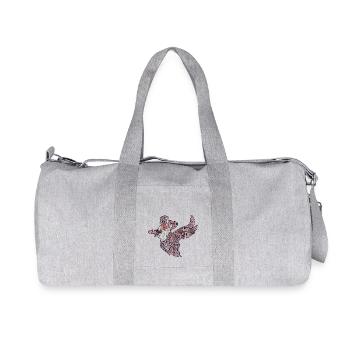goldfish - Recycled Canvas Sports Bag by Stanley/Stella - heather grey - Front