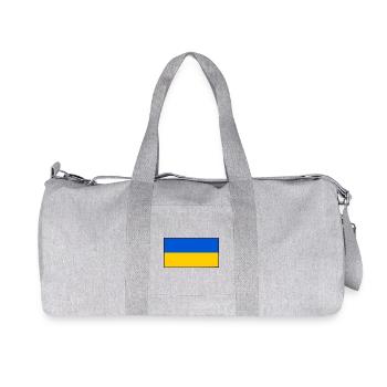 Ukraine - Recycled Canvas Sports Bag by Stanley/Stella - heather grey - Front