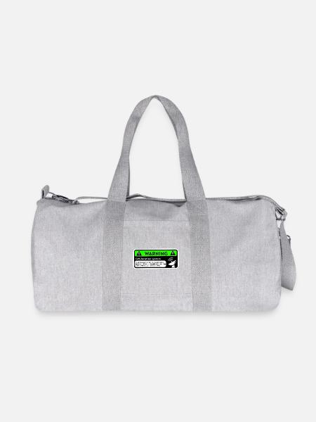 GPS-Tracker - Recycelte Canvas-Sporttasche von Stanley/Stella - Grau meliert