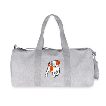 American Staffordshire Terrier - Sac de sport en toile recyclée Stanley/Stella - gris chiné - Devant