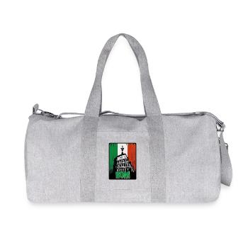 Eternal Rome - Recycled Canvas Sports Bag by Stanley/Stella - heather grey - Front