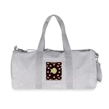 Aquarium - Recycled Canvas Sports Bag by Stanley/Stella - heather grey - Front
