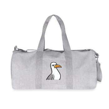 Seagull View - Recycled Canvas Sports Bag by Stanley/Stella - heather grey - Front