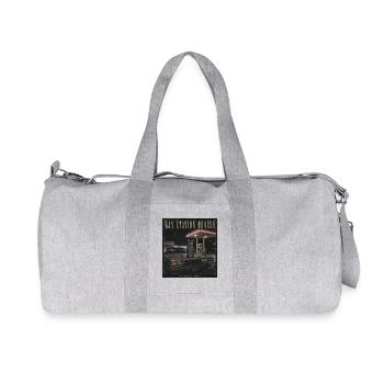 Station-service Oracle Cat Motif Vintage Tendance LowFi - Sac de sport en toile recyclée Stanley/Stella - gris chiné - Devant