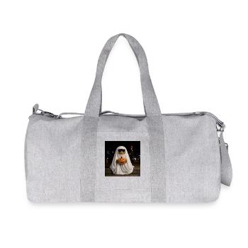 T-shirt T-shirt Lunettes de soleil Fantôme Crapaud - Sac de sport en toile recyclée Stanley/Stella - gris chiné - Devant