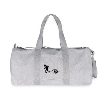 Ehesklave - Recycelte Canvas-Sporttasche von Stanley/Stella - Grau meliert - Vorne