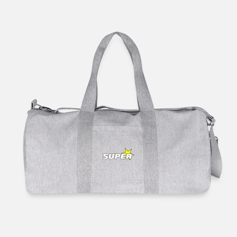 SUPER STAR - Sac de sport en toile recyclée Stanley/Stella - gris chiné