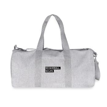No Handball, no Life - Recycled Canvas Sports Bag by Stanley/Stella - heather grey - Front