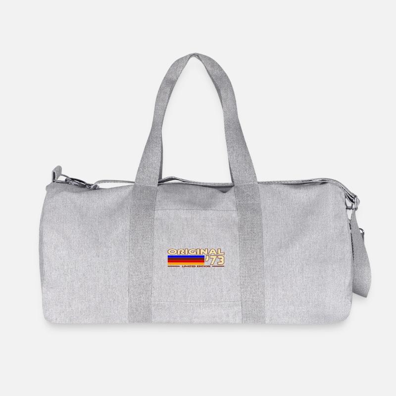 1973 - Recycelte Canvas-Sporttasche von Stanley/Stella - Grau meliert