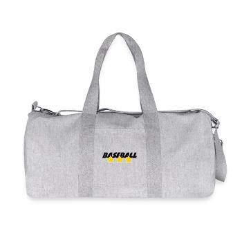 Baseball - Sports - Recycled Canvas Sports Bag by Stanley/Stella - heather grey - Front