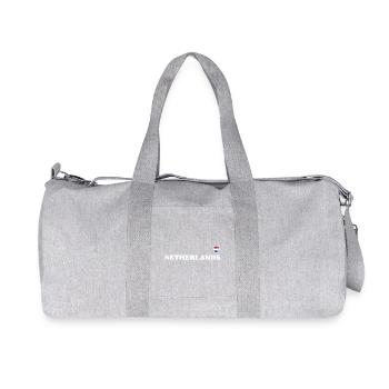 Netherlands - Recycled Canvas Sports Bag by Stanley/Stella - heather grey - Front