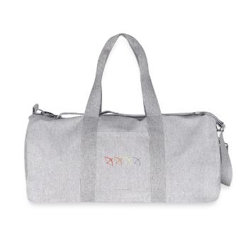 Bogensport Vintage - Recycelte Canvas-Sporttasche von Stanley/Stella - Grau meliert - Vorne