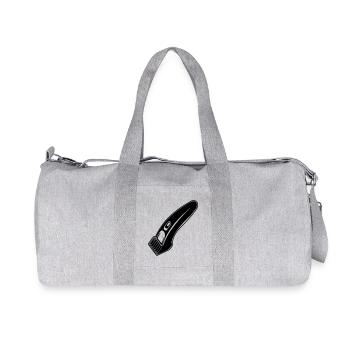 Clippers, shavers or beard trimmer - Recycled Canvas Sports Bag by Stanley/Stella - heather grey - Front