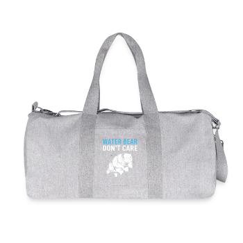 Tardigrade Tardigrade Water Bear Tardigrade - Recycled Canvas Sports Bag by Stanley/Stella - heather grey - Front