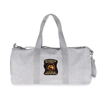 Licht am Ende des Tunnels - Recycelte Canvas-Sporttasche von Stanley/Stella - Grau meliert - Vorne