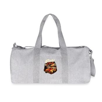 Club de sushi design pour amateurs de cuisine japonaise - Sac de sport en toile recyclée Stanley/Stella - gris chiné - Devant