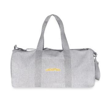 Geschenk für Augenoptiker - Recycelte Canvas-Sporttasche von Stanley/Stella - Grau meliert - Vorne
