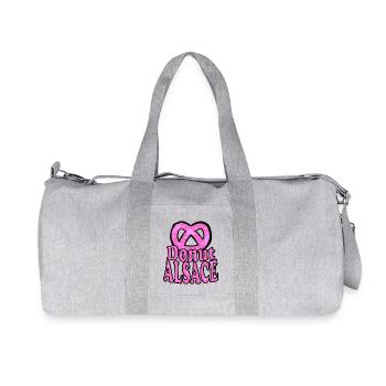 Alsace Donut Pretzel - Recycled Canvas Sports Bag by Stanley/Stella - heather grey - Front