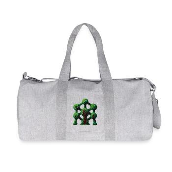 DER TAG DANACH - Bellegique - Recycelte Canvas-Sporttasche von Stanley/Stella - Grau meliert - Vorne