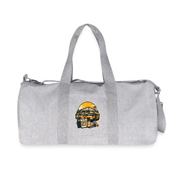 DÉPART DU DÉPÔT - Sac de sport en toile recyclée Stanley/Stella - gris chiné - Devant
