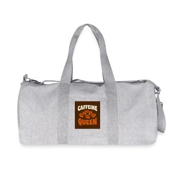Graphique Café Caffeine Queen - Sac de sport en toile recyclée Stanley/Stella - gris chiné - Devant