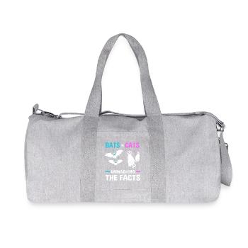 Révélation du sexe d’Halloween - Sac de sport en toile recyclée Stanley/Stella - gris chiné - Devant