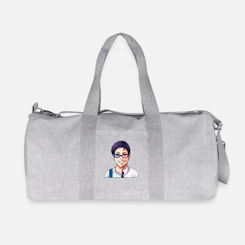 JUNGE TRAF MÄDCHEN – nette Leute - Recycelte Canvas-Sporttasche von Stanley/Stella - Grau meliert