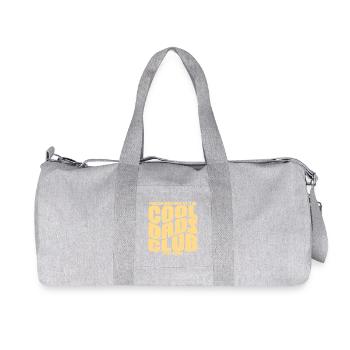 Cadeau de la fête des pères 2026 - Club des papas cool - Sac de sport en toile recyclée Stanley/Stella - gris chiné - Devant