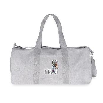 Limited Edition 2012 Chinesischer Drache - Recycelte Canvas-Sporttasche von Stanley/Stella - Grau meliert - Vorne