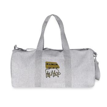 Hip-Hop-Kassette - Recycelte Canvas-Sporttasche von Stanley/Stella - Grau meliert - Vorne