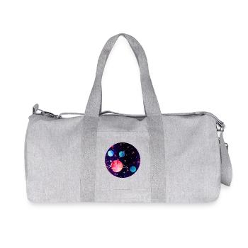 space - Recycled Canvas Sports Bag by Stanley/Stella - heather grey - Front