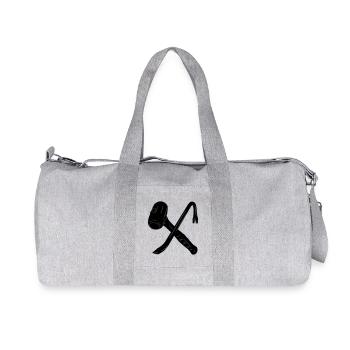 Demolition tools - Recycled Canvas Sports Bag by Stanley/Stella - heather grey - Front
