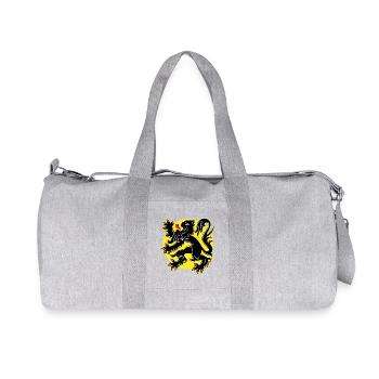 Flanders - Recycled Canvas Sports Bag by Stanley/Stella - heather grey - Front