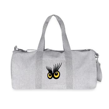 Eyes - Recycled Canvas Sports Bag by Stanley/Stella - heather grey - Front