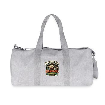 Garbage Low Key Raccoon - Recycled Canvas Sports Bag by Stanley/Stella - heather grey - Front