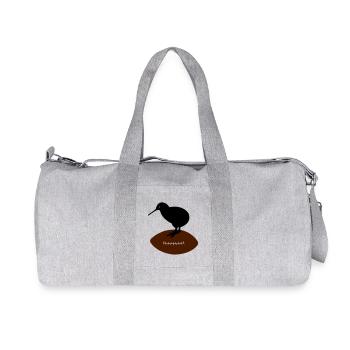 Kiwi Rugby - Sac de sport en toile recyclée Stanley/Stella - gris chiné - Devant