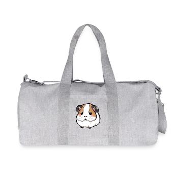 Guinea pig - Recycled Canvas Sports Bag by Stanley/Stella - heather grey - Front