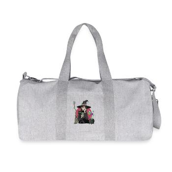 Witch - Recycled Canvas Sports Bag by Stanley/Stella - heather grey - Front