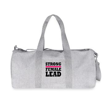 Strong female lead - Sac de sport en toile recyclée Stanley/Stella - gris chiné - Devant