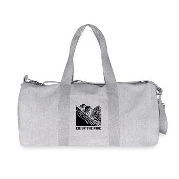 VTT - Profitez de la balade - Sac de sport en toile recyclée Stanley/Stella - gris chiné - Devant