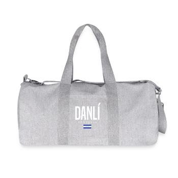 Danlí Honduras Honduraner - Recycelte Canvas-Sporttasche von Stanley/Stella - Grau meliert - Vorne