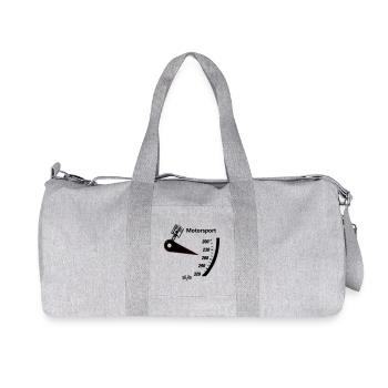 Compteur de vitesse pour sport automobile - Sac de sport en toile recyclée Stanley/Stella - gris chiné - Devant