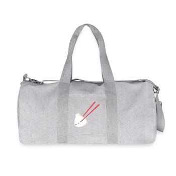 Dim Sum - Recycelte Canvas-Sporttasche von Stanley/Stella - Grau meliert - Vorne