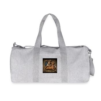 mithras - Recycelte Canvas-Sporttasche von Stanley/Stella - Grau meliert - Vorne