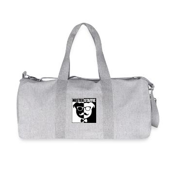 Herr Staffie - 011 - Recycelte Canvas-Sporttasche von Stanley/Stella - Grau meliert - Vorne