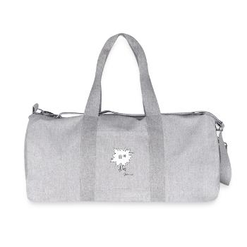 Woolly Beastie flashed © Chyropterum Innoxius - Recycled Canvas Sports Bag by Stanley/Stella - heather grey - Front